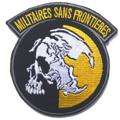 Gestickter Patch, Militares Sans Frontieres