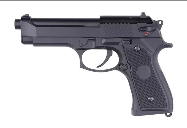 CM 126 Elektrische Pistole - schwarz mit max. 0,5 Joule